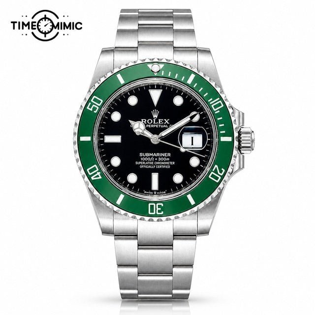 Collector view of Rolex Submariner Date Ref. 126610LN superclone watch