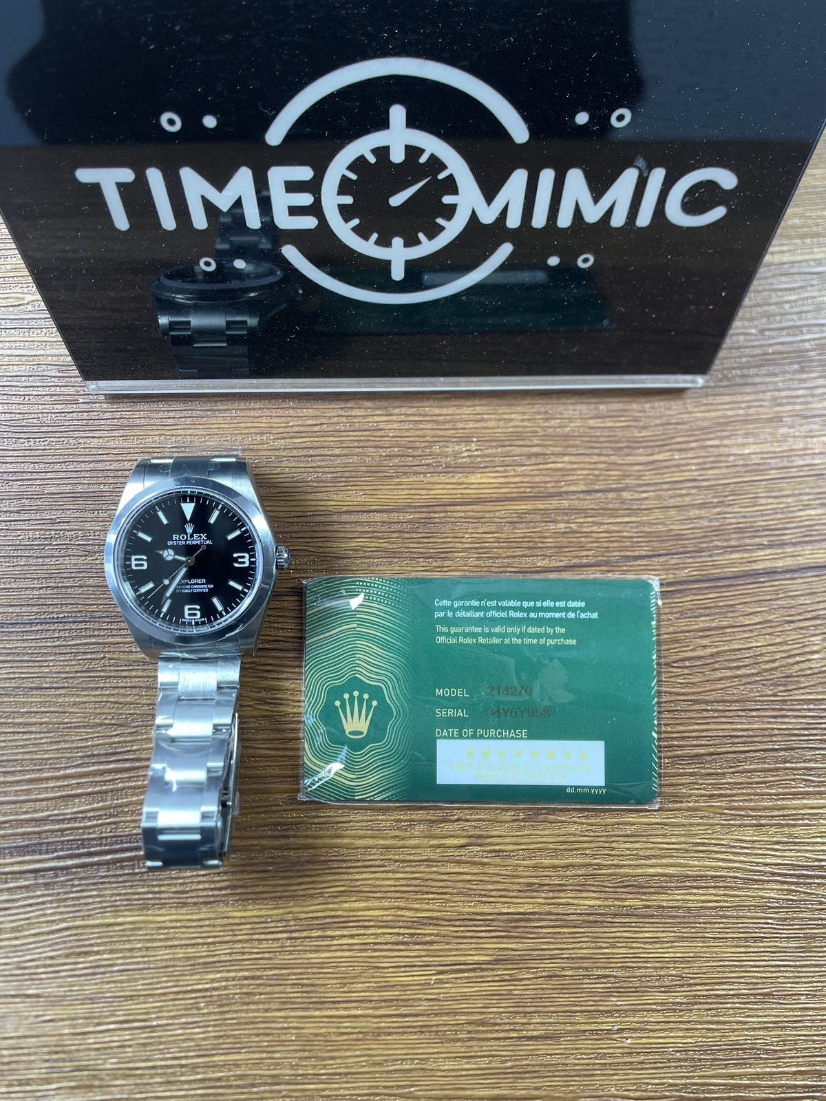 Rolex Explorer 214270 replica watch