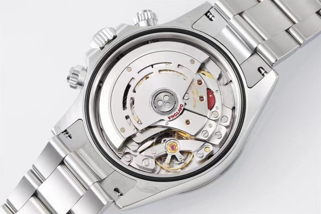 Mechanical movement detail for watch selection guide