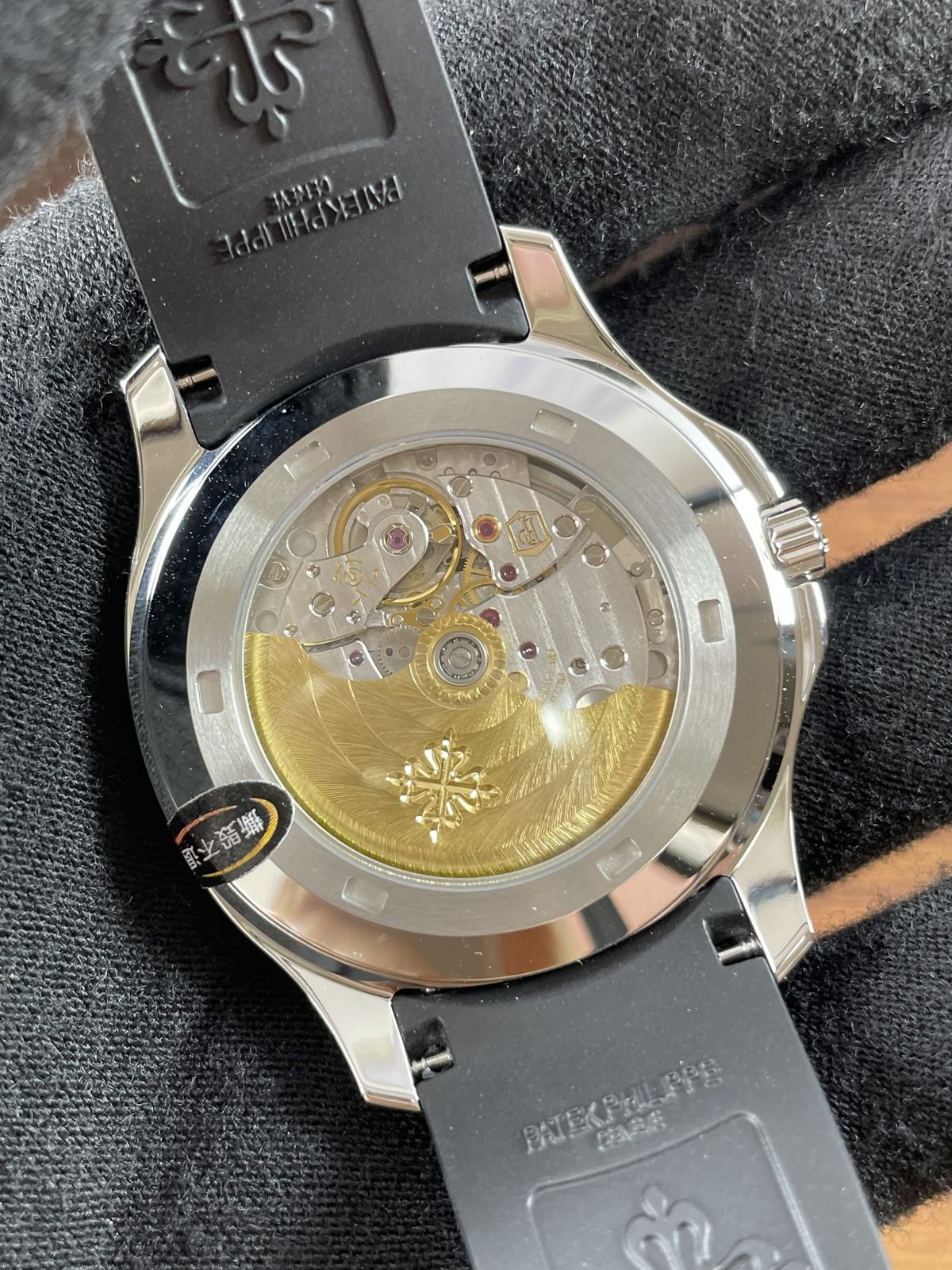 Patek Philippe Aquanaut 5167A-001 replica watch QC detail image 5