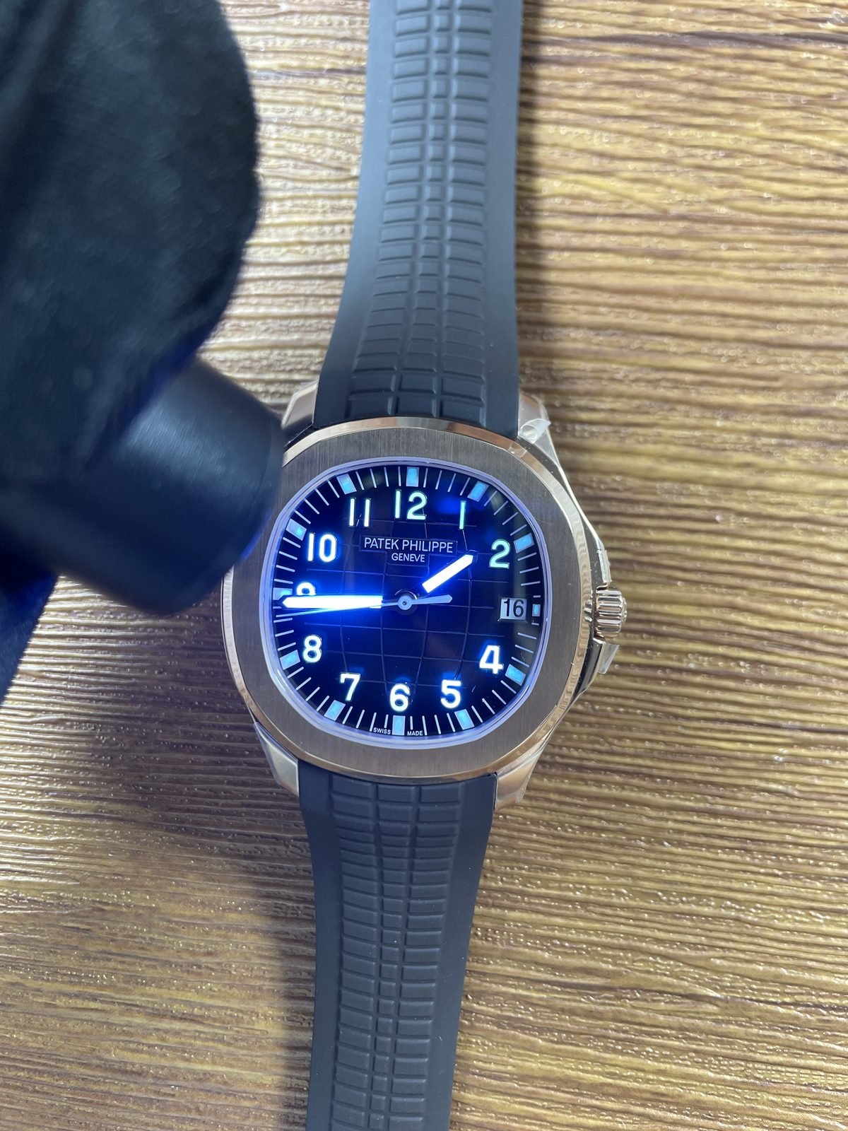 Patek Philippe Aquanaut 5167R-001 replica watch QC detail image 8
