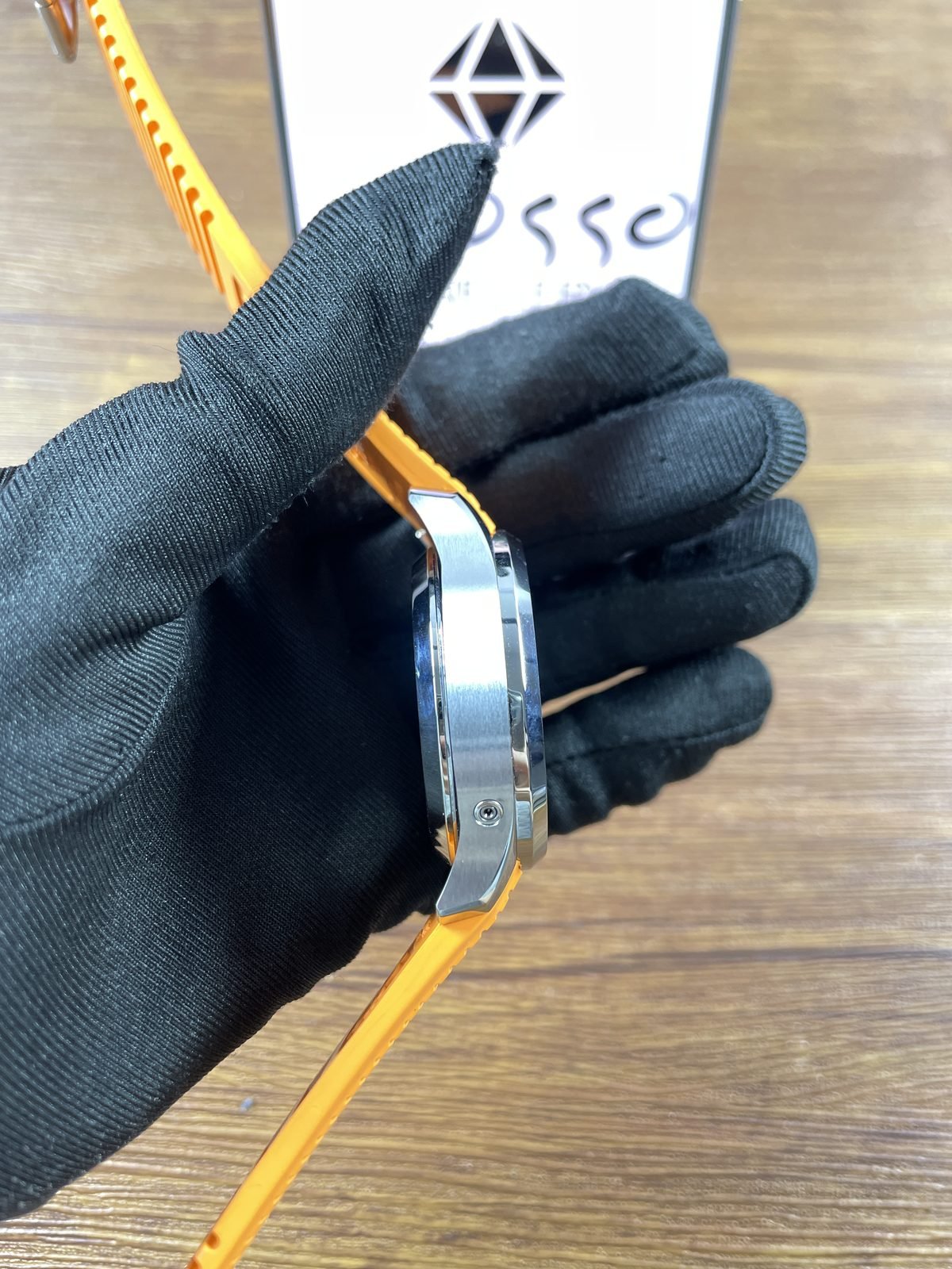 Patek Philippe Aquanaut 5968A-001 replica watch QC detail image 6