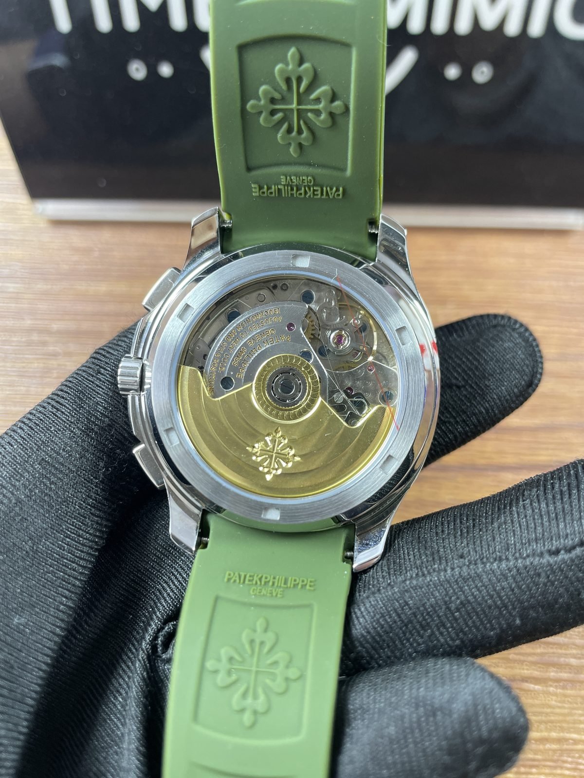 Patek Philippe Aquanaut 5968G-010 replica watch QC detail image 3