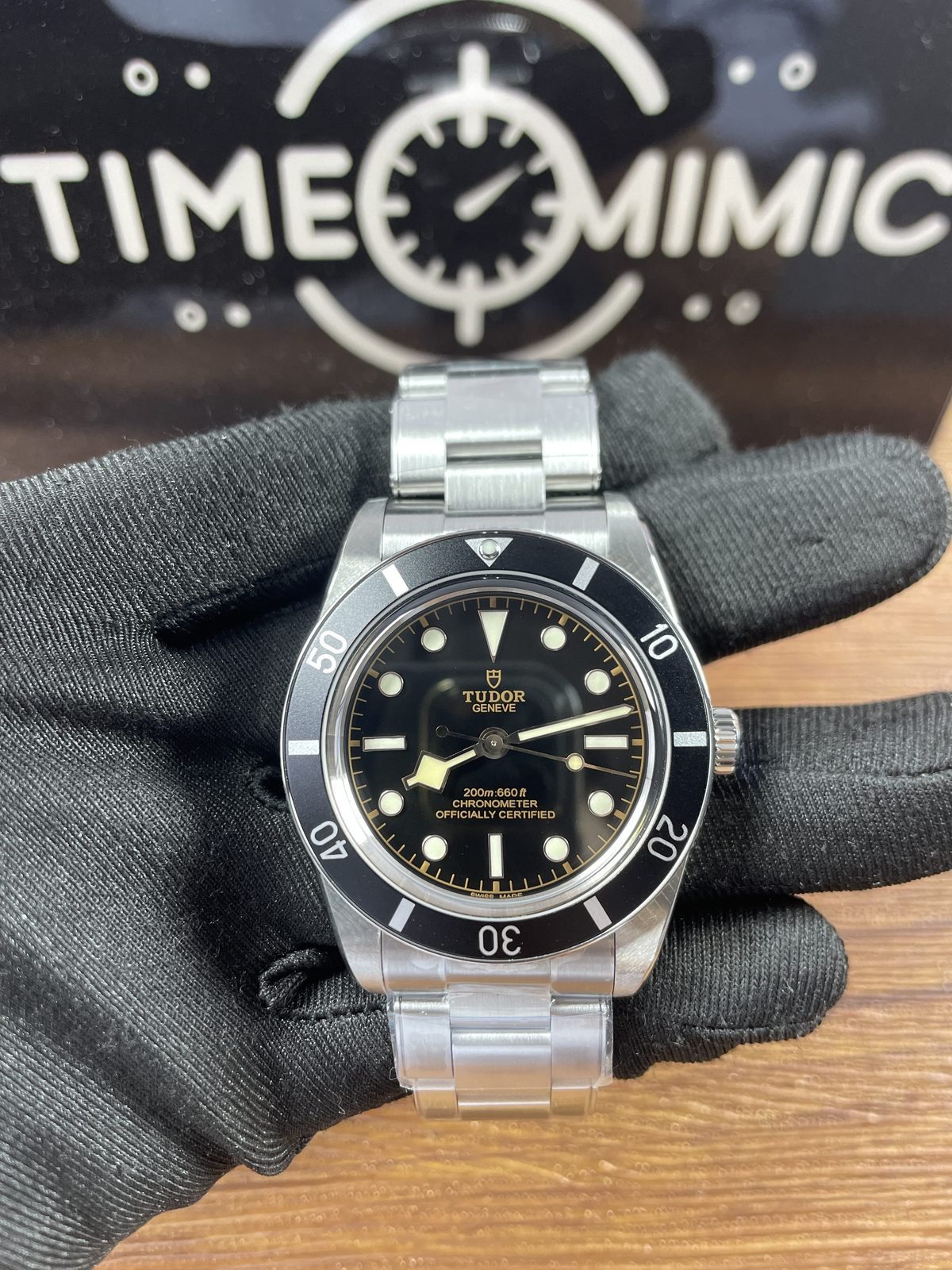 Tudor Black Bay M79000N-001 replica watch QC detail image 1