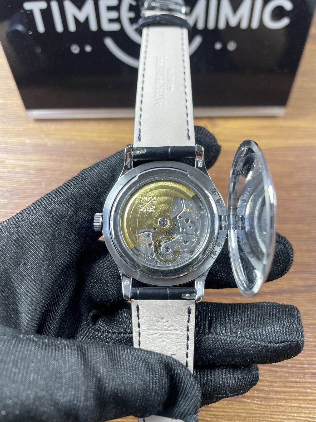 Patek Philippe Calatrava 5227G-010 replica watch QC detail image 4