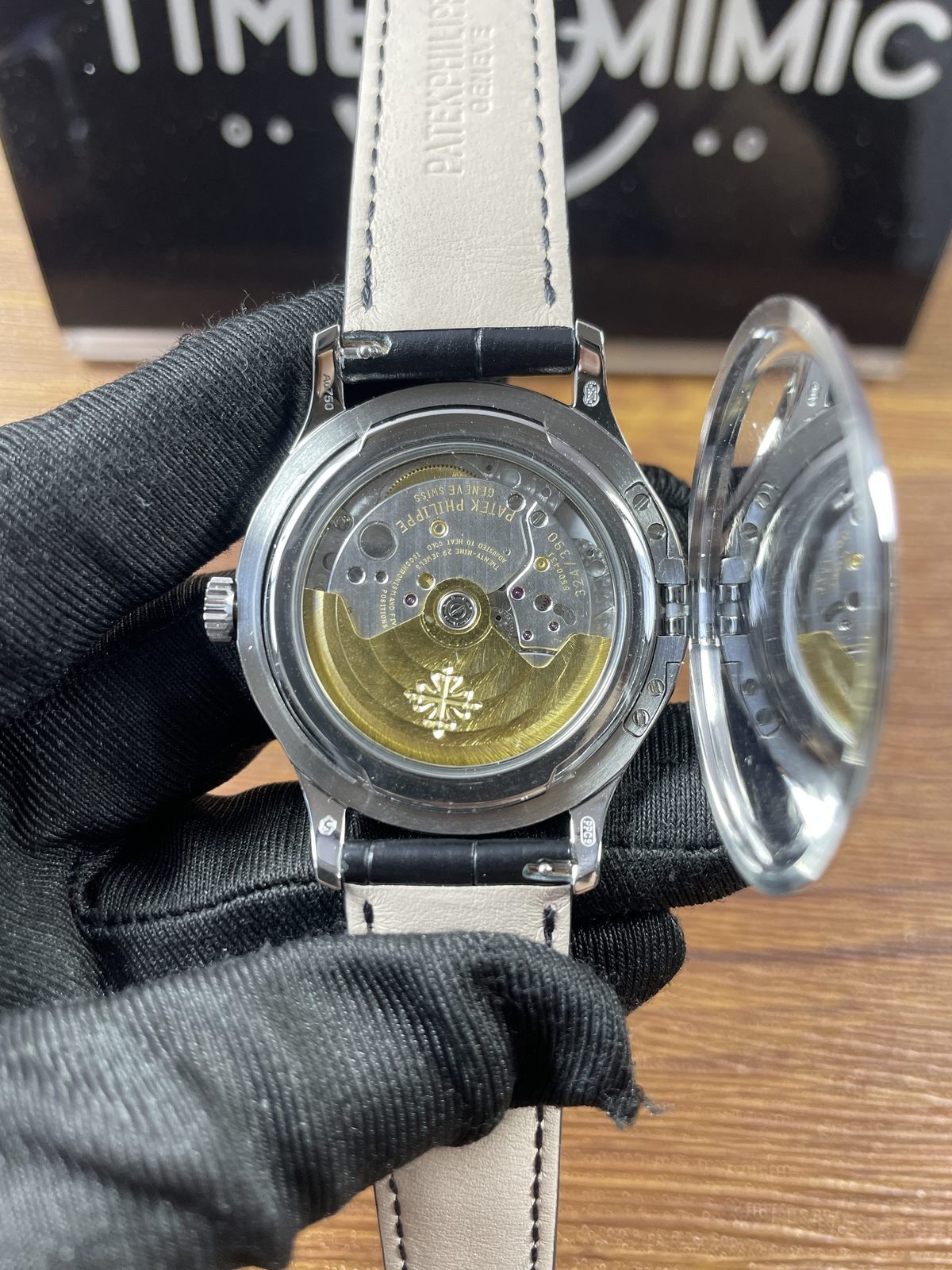 Patek Philippe Calatrava 5227G-010 replica watch QC detail image 5
