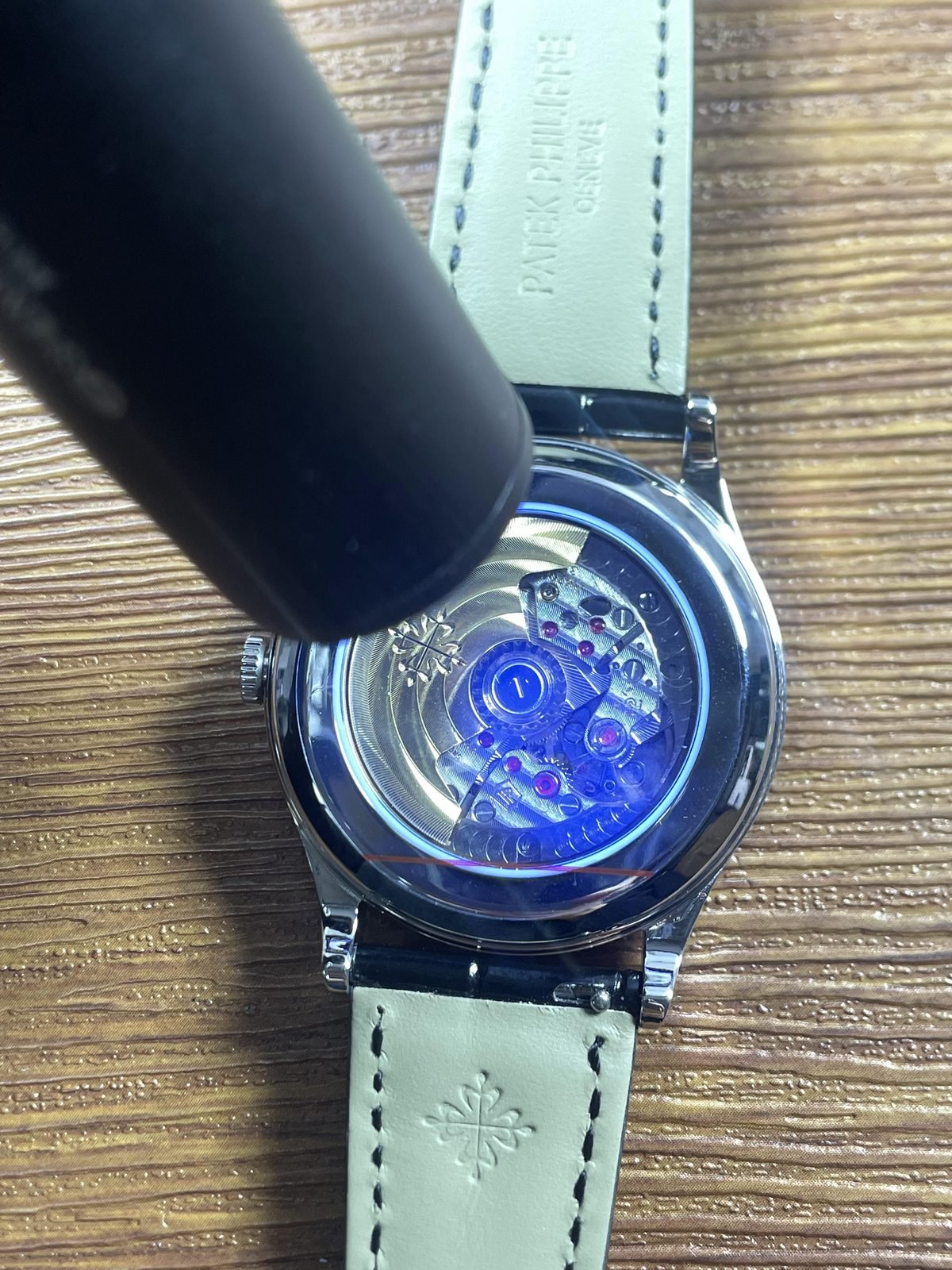 Patek Philippe Calatrava 6119G replica watch QC detail image 7