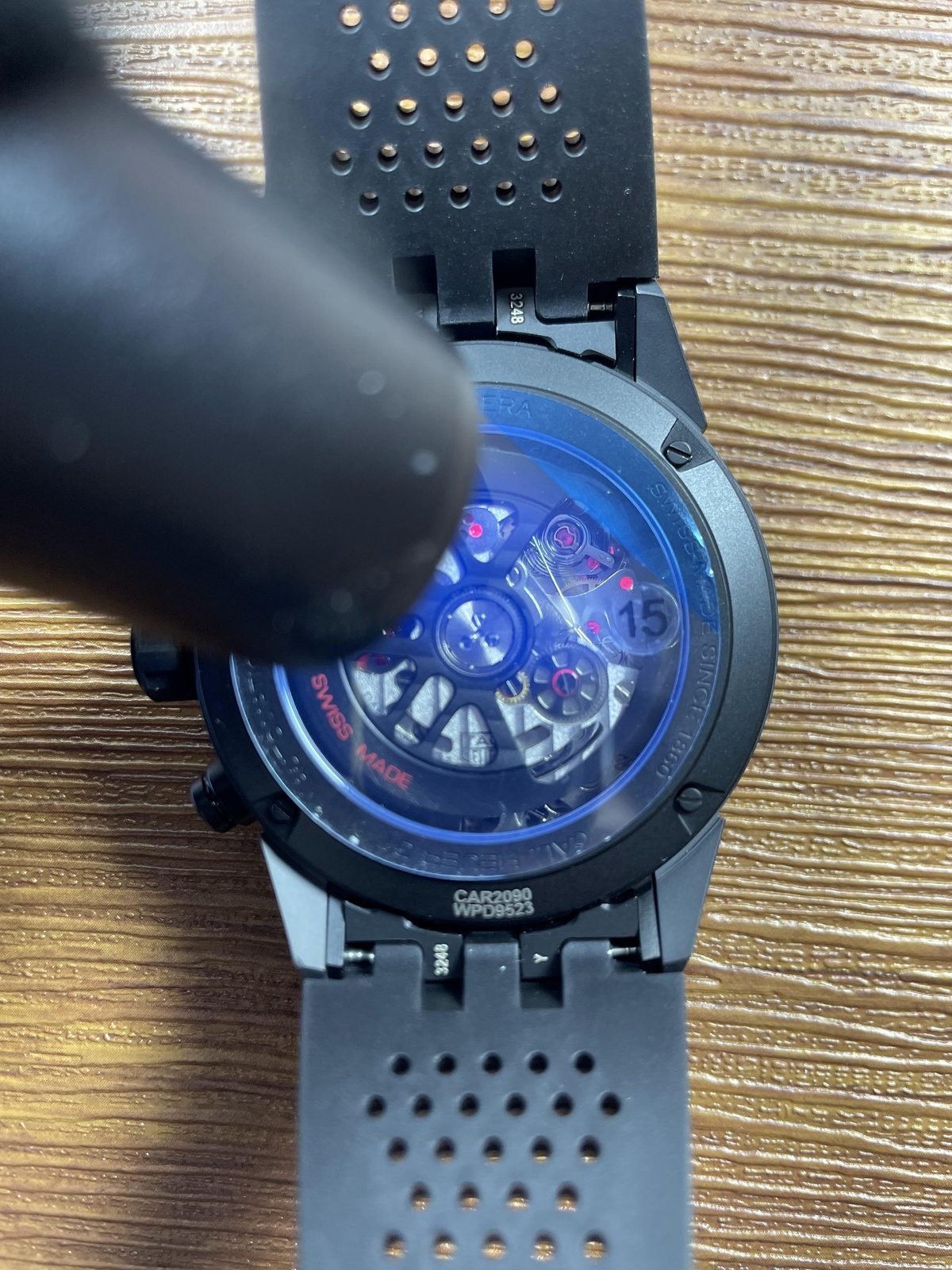 TAG Heuer Carrera CAR2090-FT6088 replica watch QC detail image 8