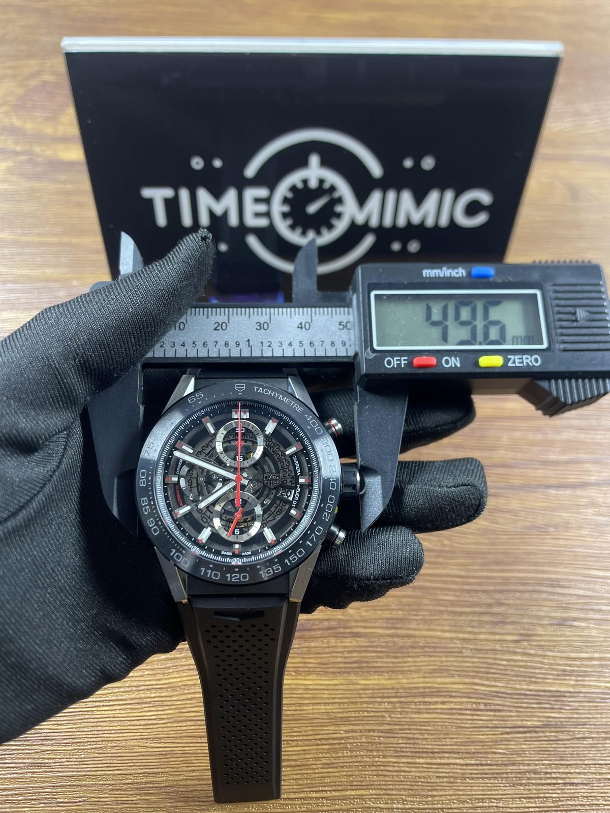 TAG Heuer Carrera CAR2A1Z-FT6044 replica watch QC detail image 4