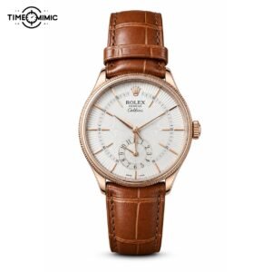 Rolex Cellini 50525 Silver Brown replica watch