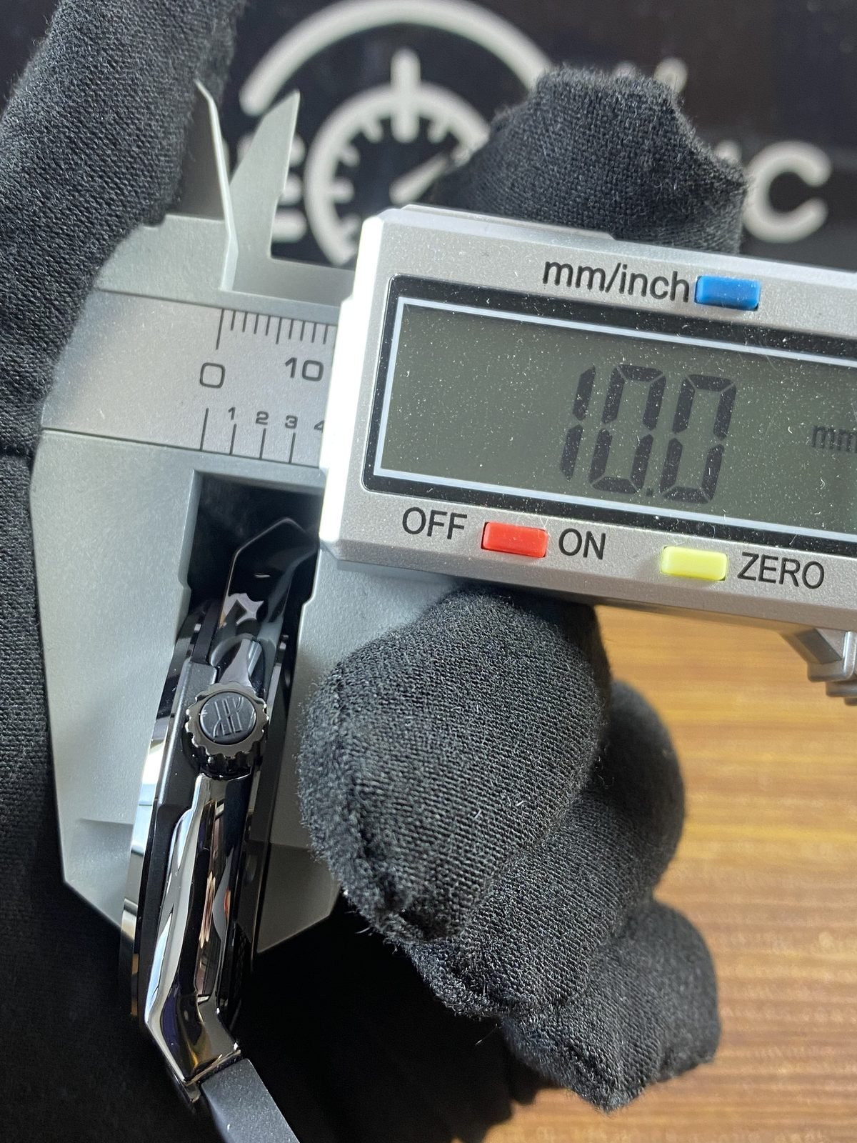 Hublot Classic Fusion 511 NX 7071 RX replica pictured thickness reading about 10 millimetres