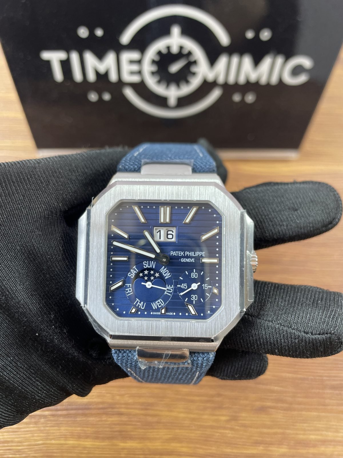 Patek Philippe Cubitus 5822P-001 replica watch QC detail image 2