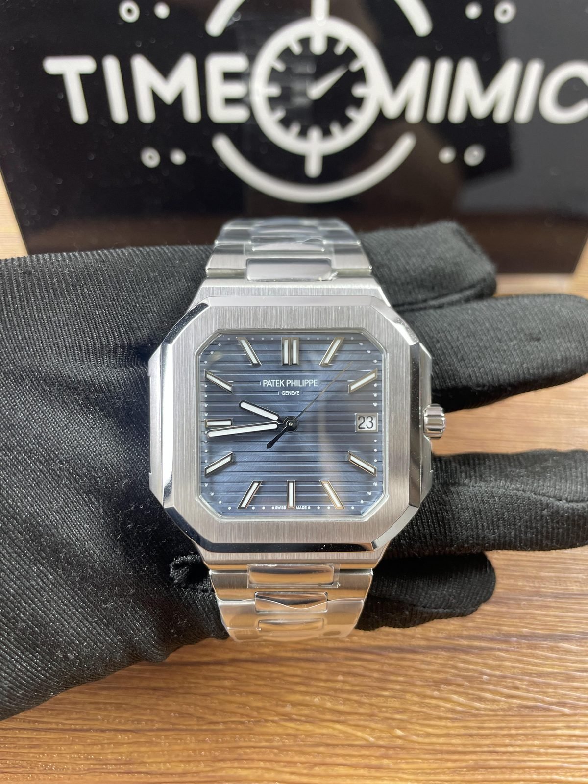 Patek Philippe Cubitus 7128-1G-001 replica watch QC detail image 1