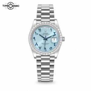 Rolex Day-Date 228396TBR Ice Blue Arabic replica watch