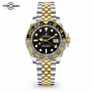 Rolex GMT-Master II Black Gray Two Tone Jubilee replica watch