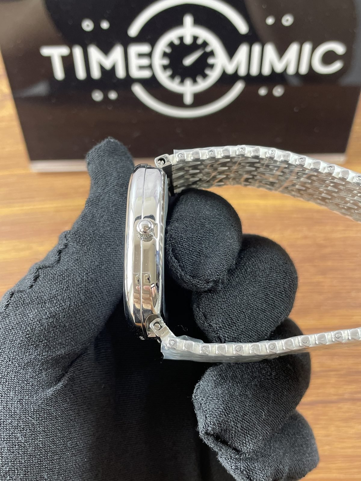 Patek Philippe Golden Ellipse Custom Configuration replica watch QC detail image 3