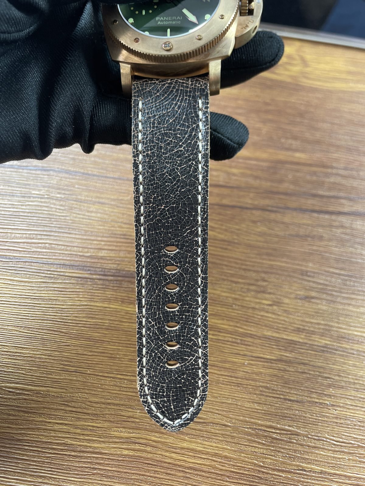 Panerai Luminor PAM00382 replica watch QC detail image 6