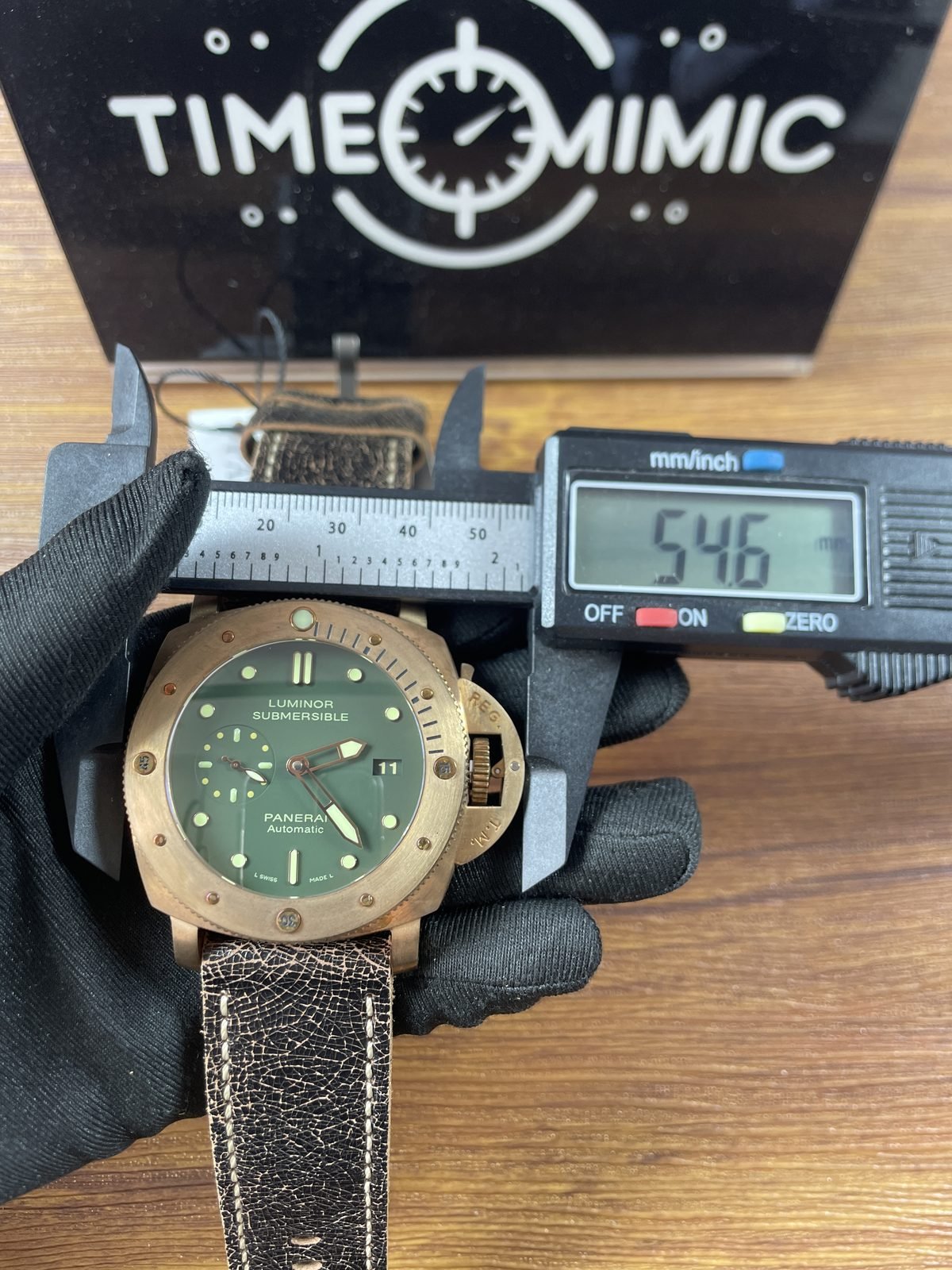 Panerai Luminor PAM00382 replica watch QC detail image 7