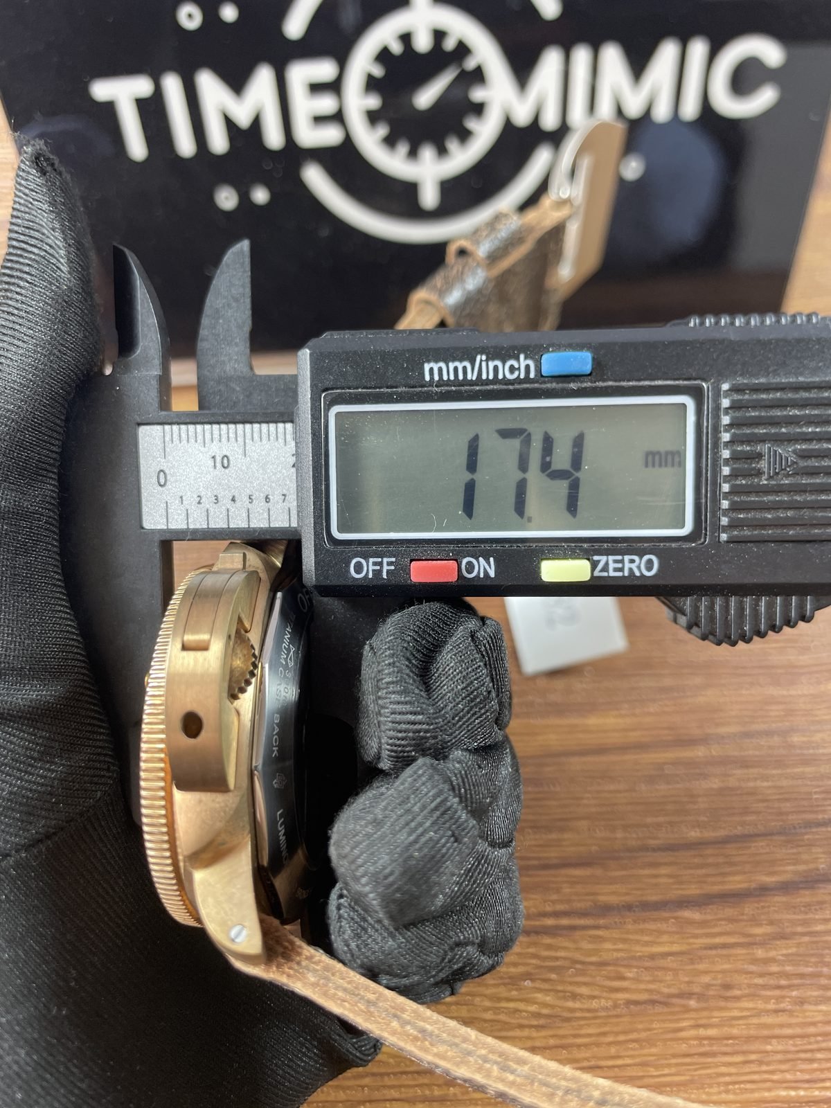 Panerai Luminor PAM00382 replica watch QC detail image 8