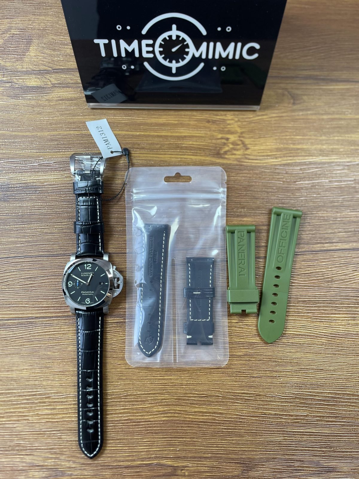 Panerai Luminor PAM01312 replica watch QC detail image 1