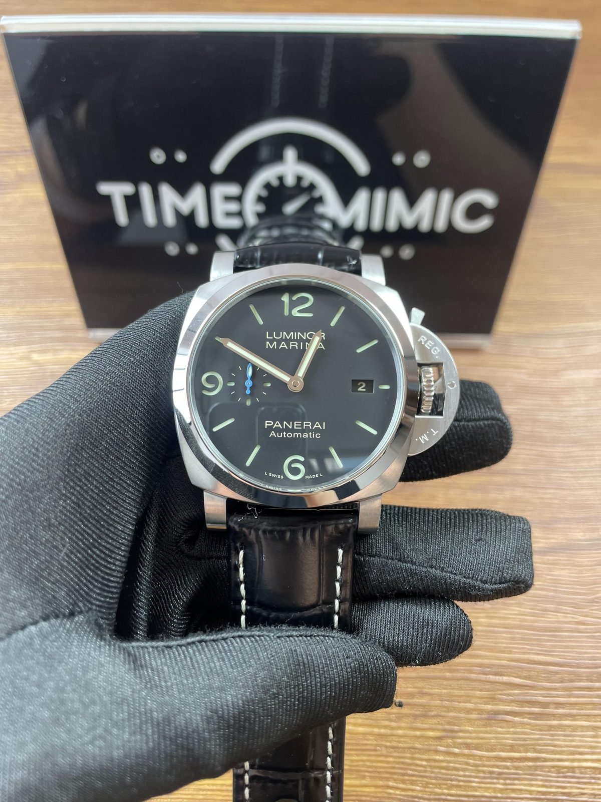 Panerai Luminor PAM01312 replica watch QC detail image 2