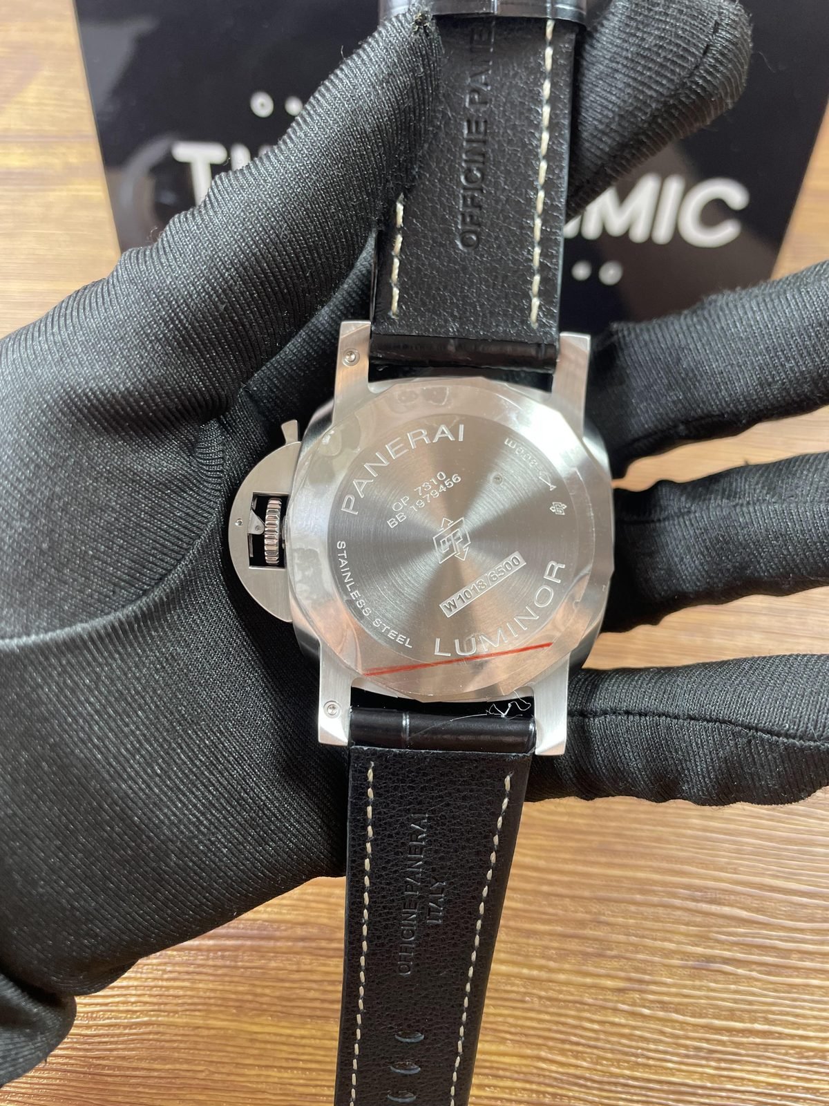 Panerai Luminor PAM01312 replica watch QC detail image 4