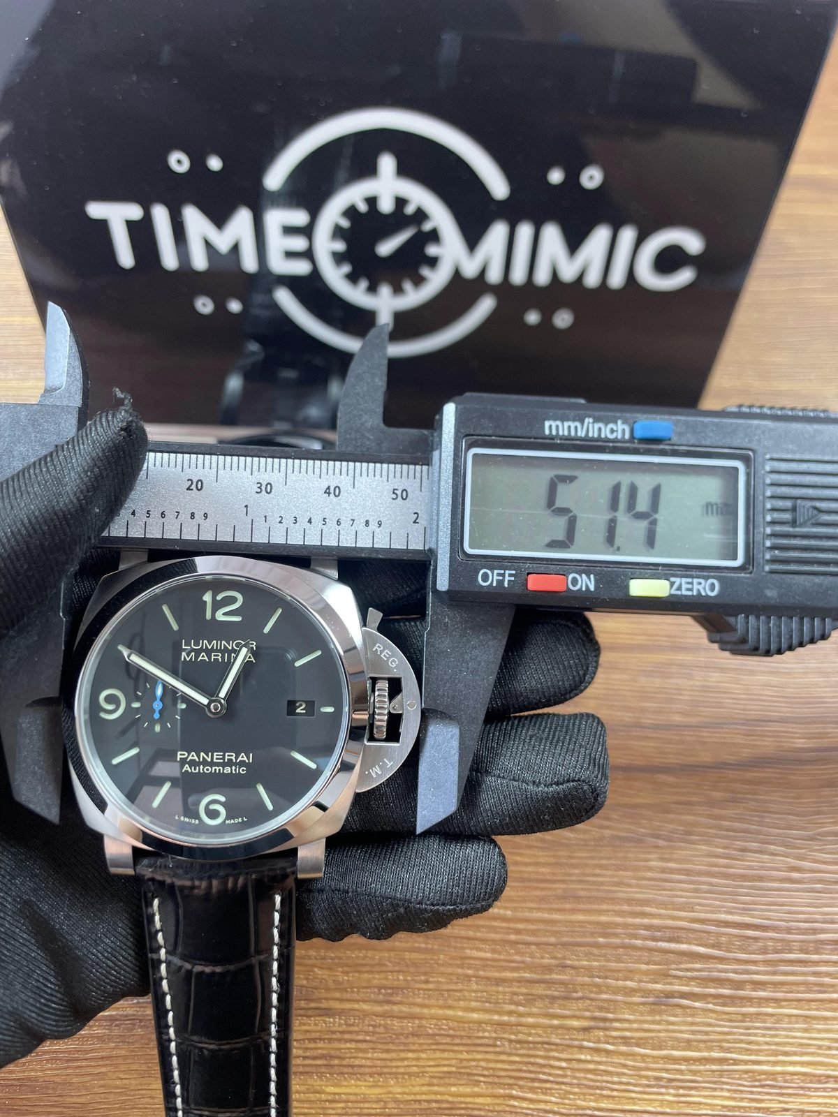 Panerai Luminor PAM01312 replica watch QC detail image 6