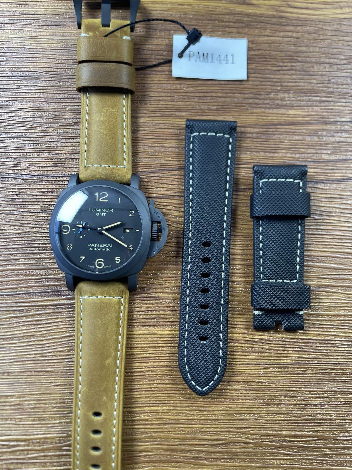 Panerai Luminor PAM01441 replica watch QC detail image 1
