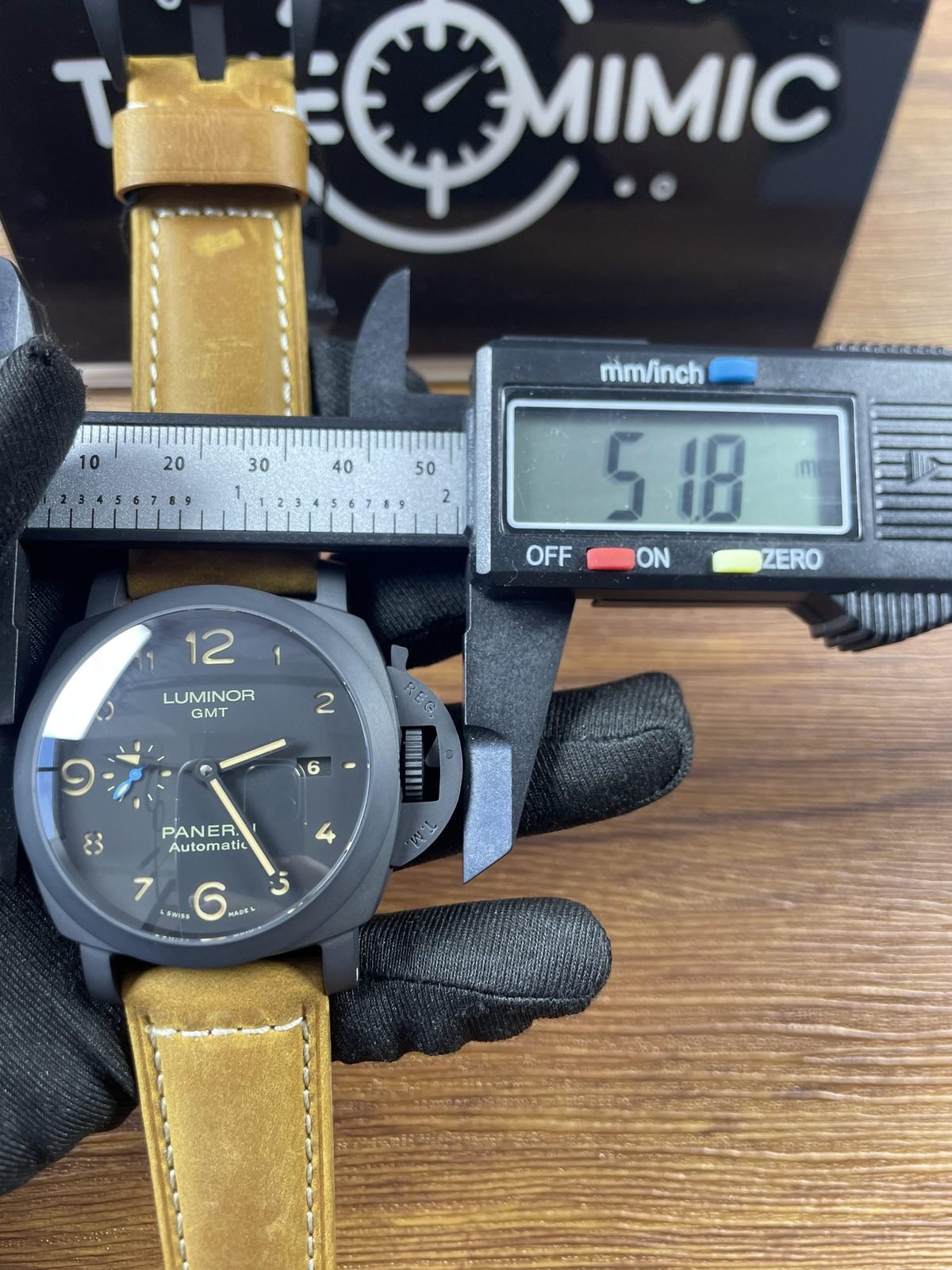 Panerai Luminor PAM01441 replica watch QC detail image 6