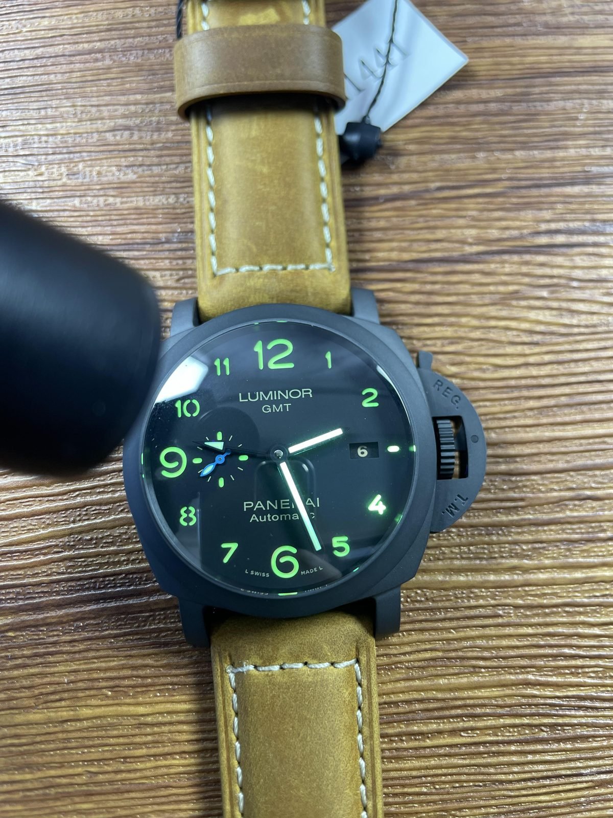 Panerai Luminor PAM01441 replica watch QC detail image 9