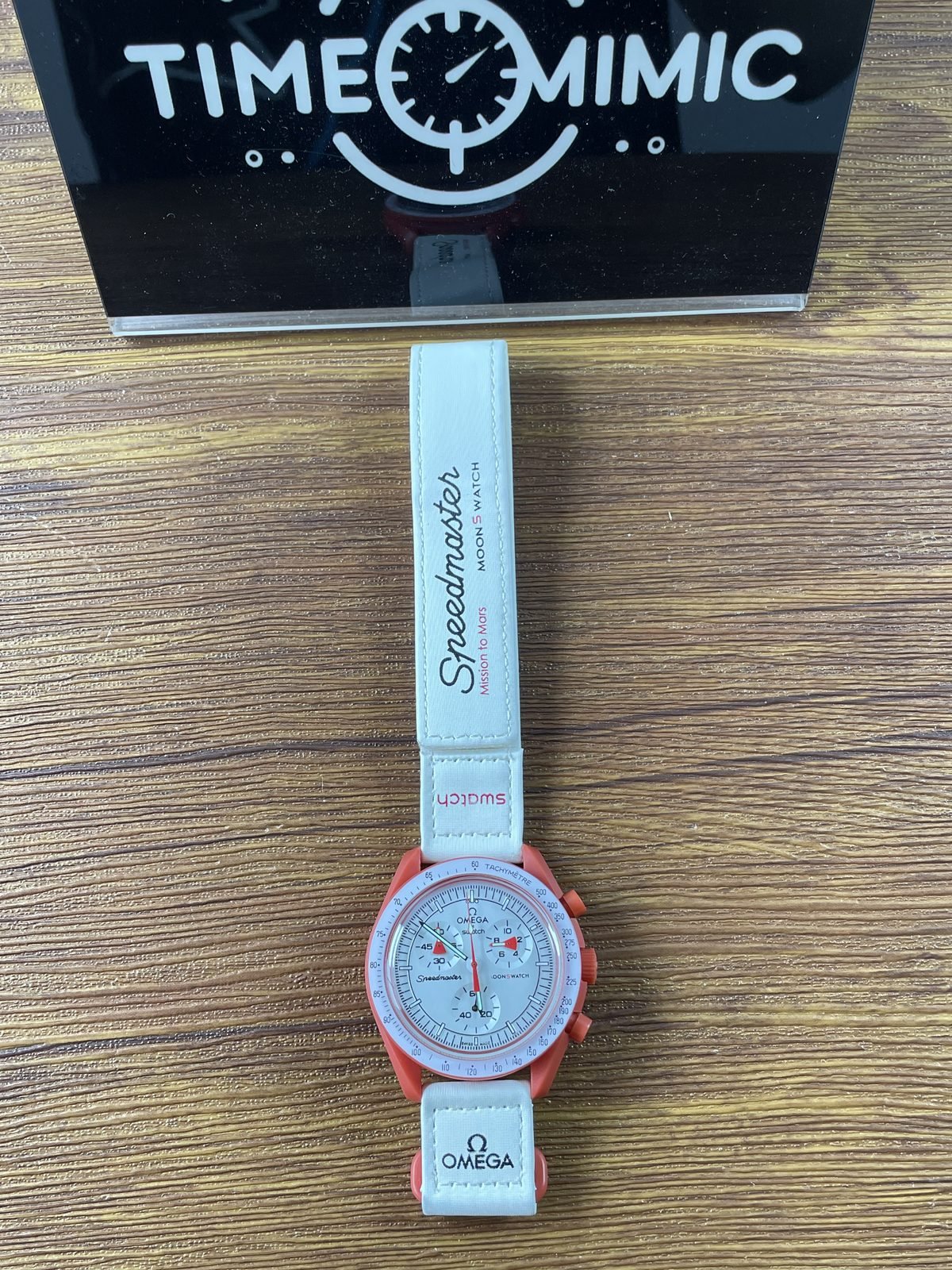 Swatch MoonSwatch SO33M100 replica watch QC detail image 2