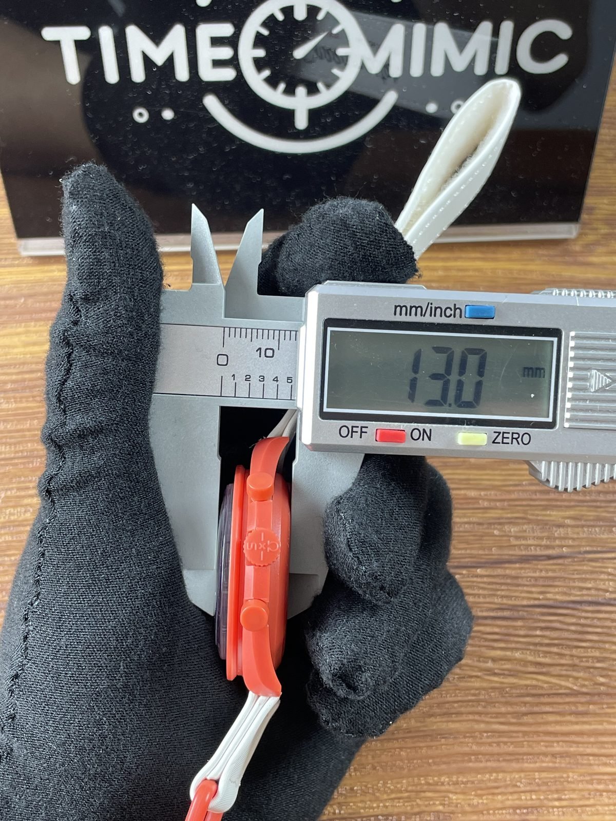 Swatch MoonSwatch SO33M100 replica watch QC detail image 7