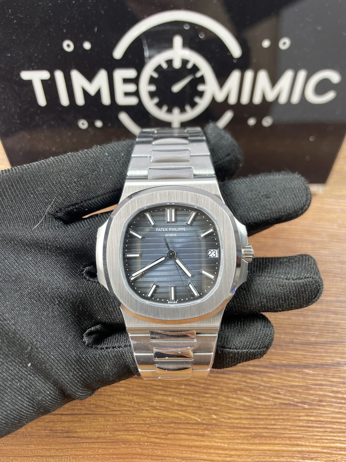 Patek Philippe Nautilus 5711-1A-001 replica watch QC detail image 7