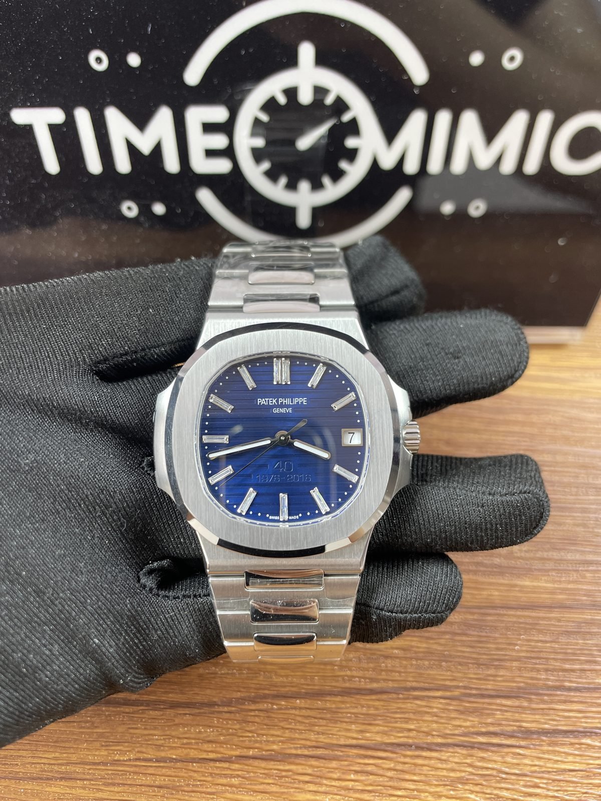 Patek Philippe Nautilus 5711-1P replica watch QC detail image 1