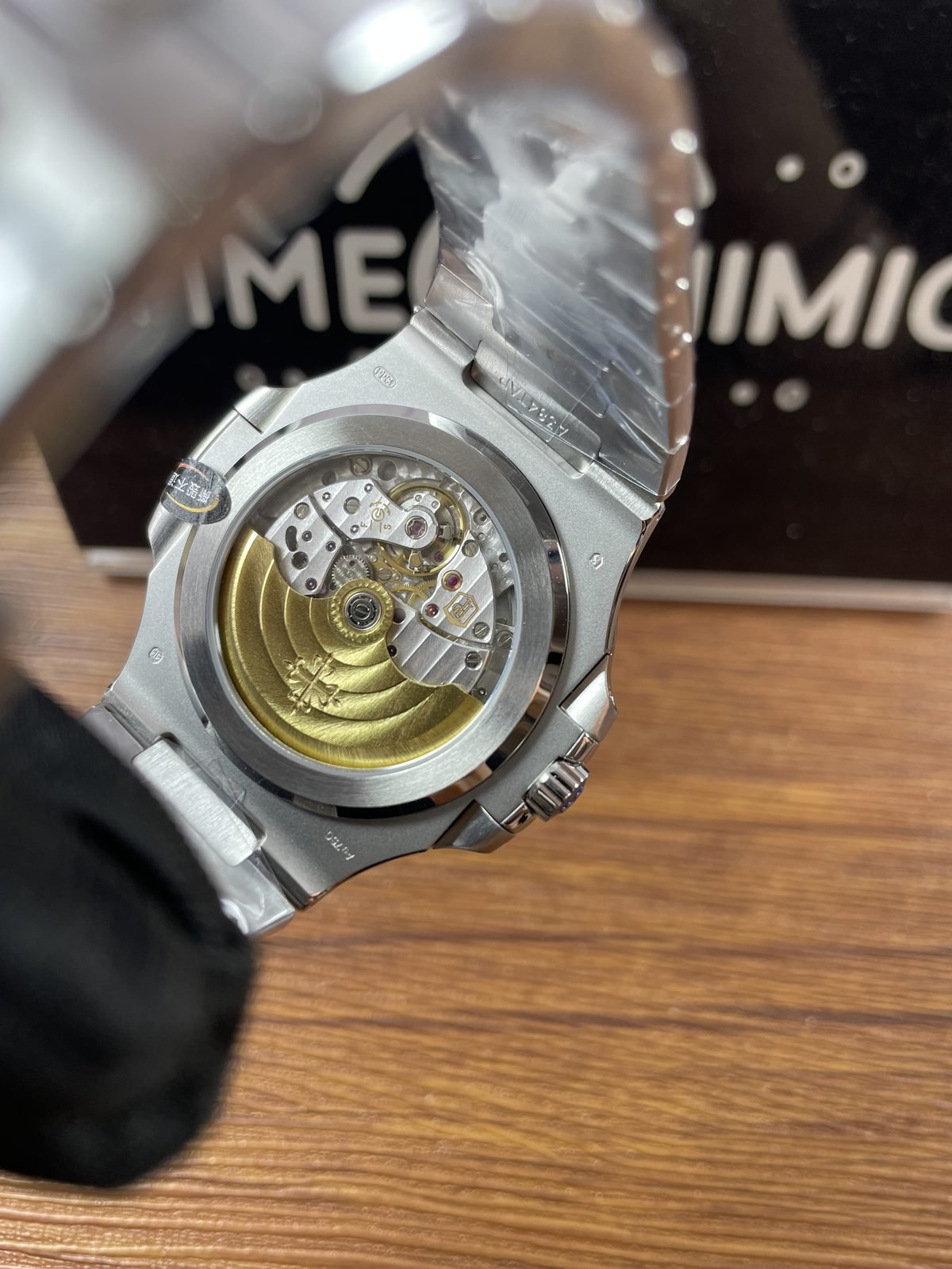 Patek Philippe Nautilus 5811-1G-001 replica watch QC detail image 4