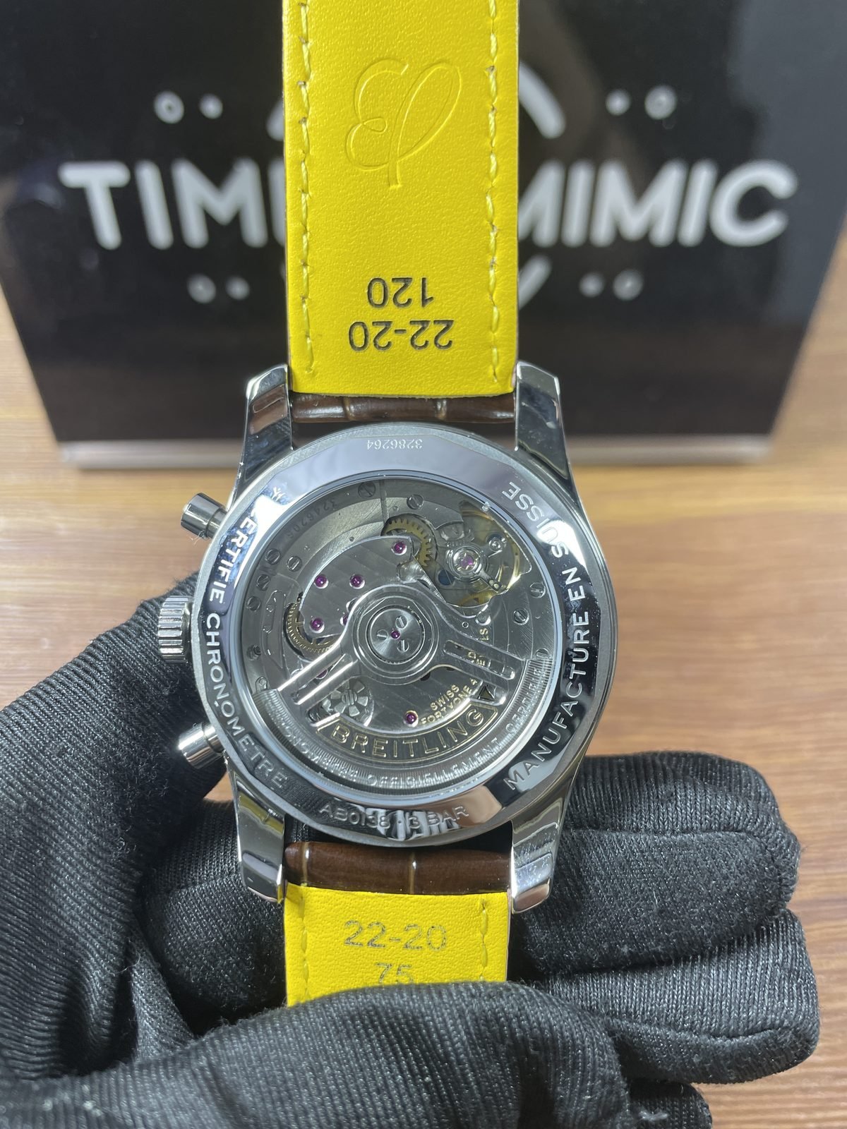 Breitling Navitimer AB0139211G1P1 replica exhibition back decorated automatic mechanical appearance strap underside