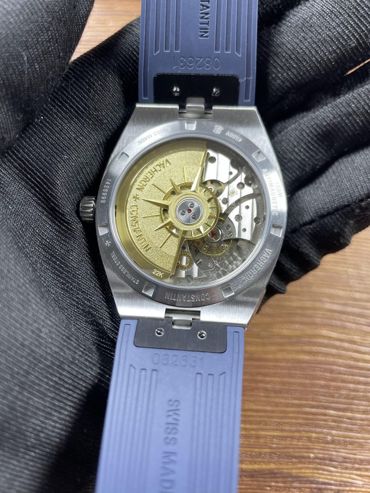 Vacheron Constantin Overseas 4500V-110A-B128 replica watch QC detail image 3