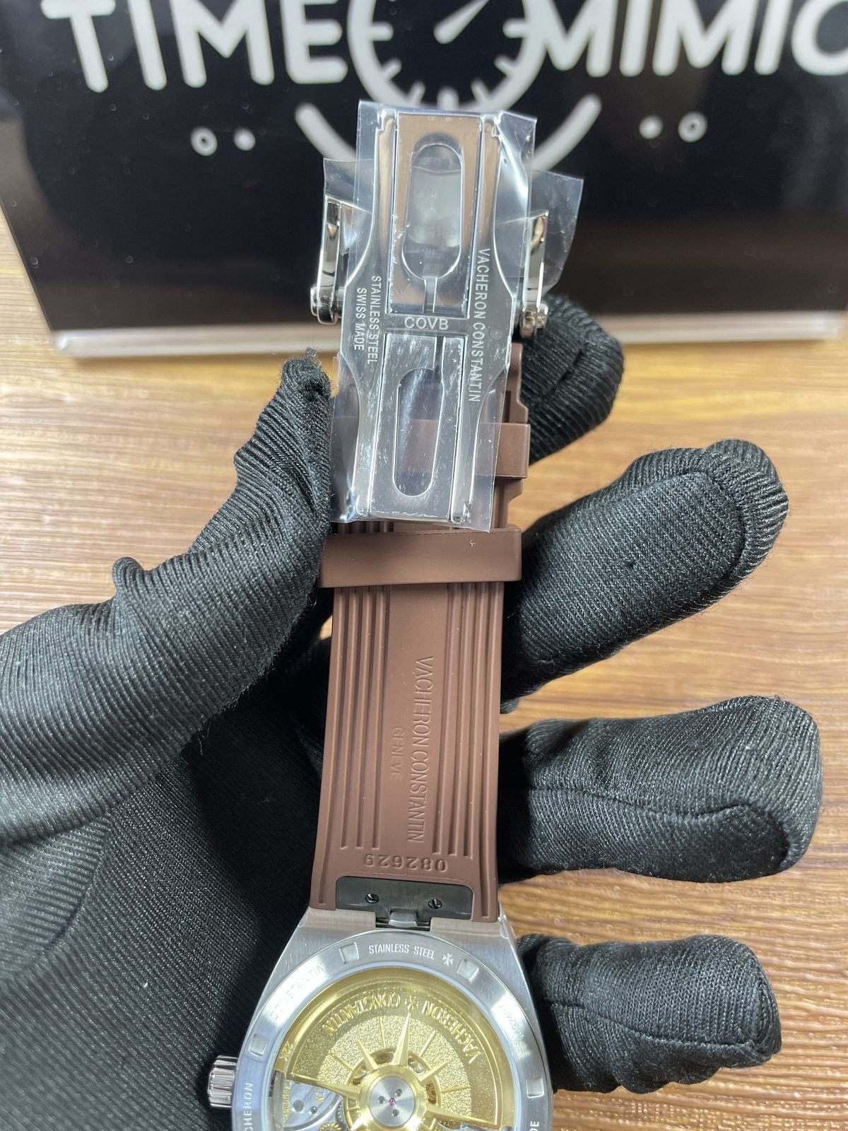 Vacheron Constantin Overseas 4500V-110A-B146 replica watch QC detail image 7