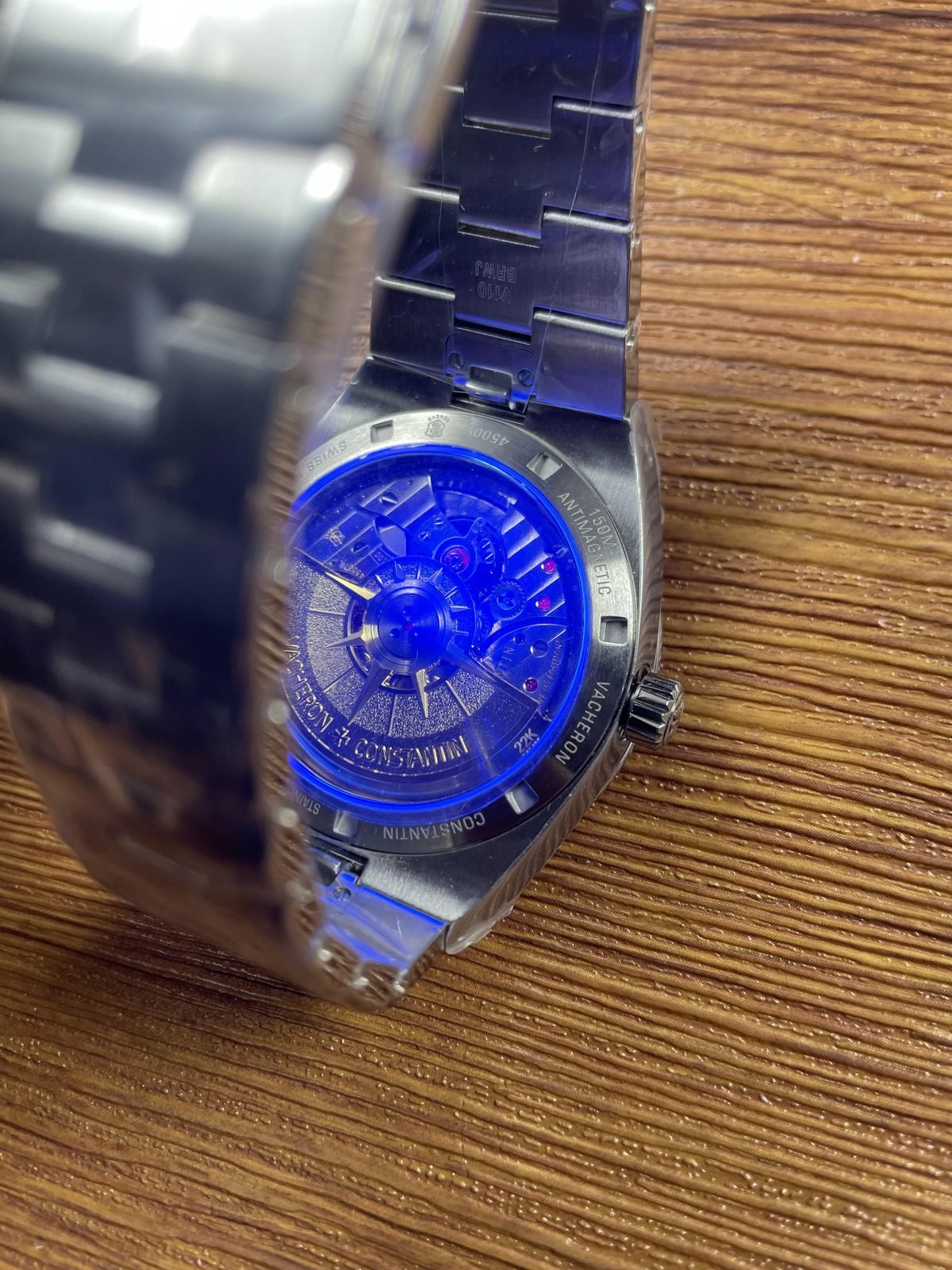 Vacheron Constantin Overseas 4500V-210A-B126 replica watch QC detail image 7