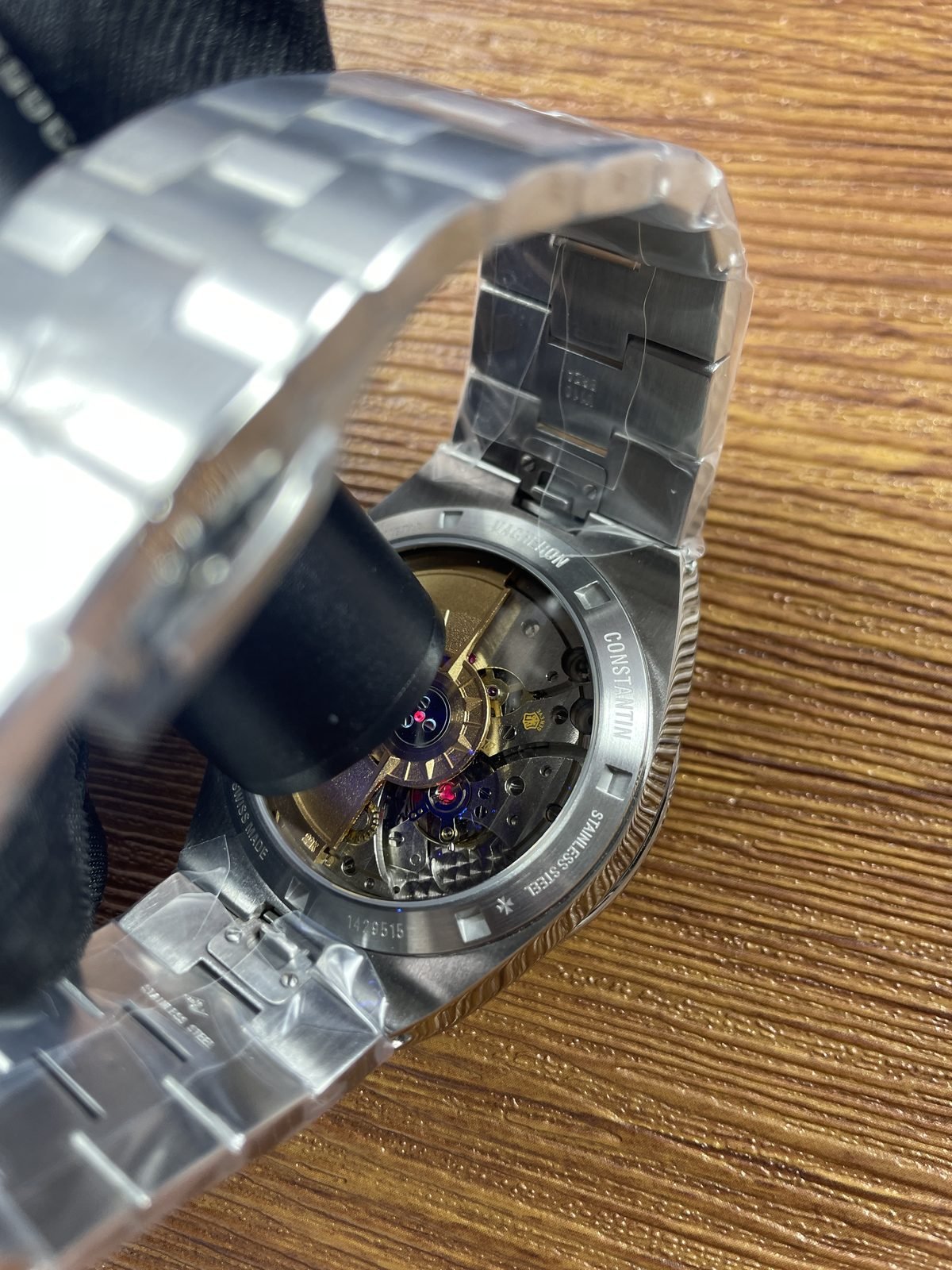 Vacheron Constantin Overseas 4500V-210A-B128 replica watch QC detail image 8