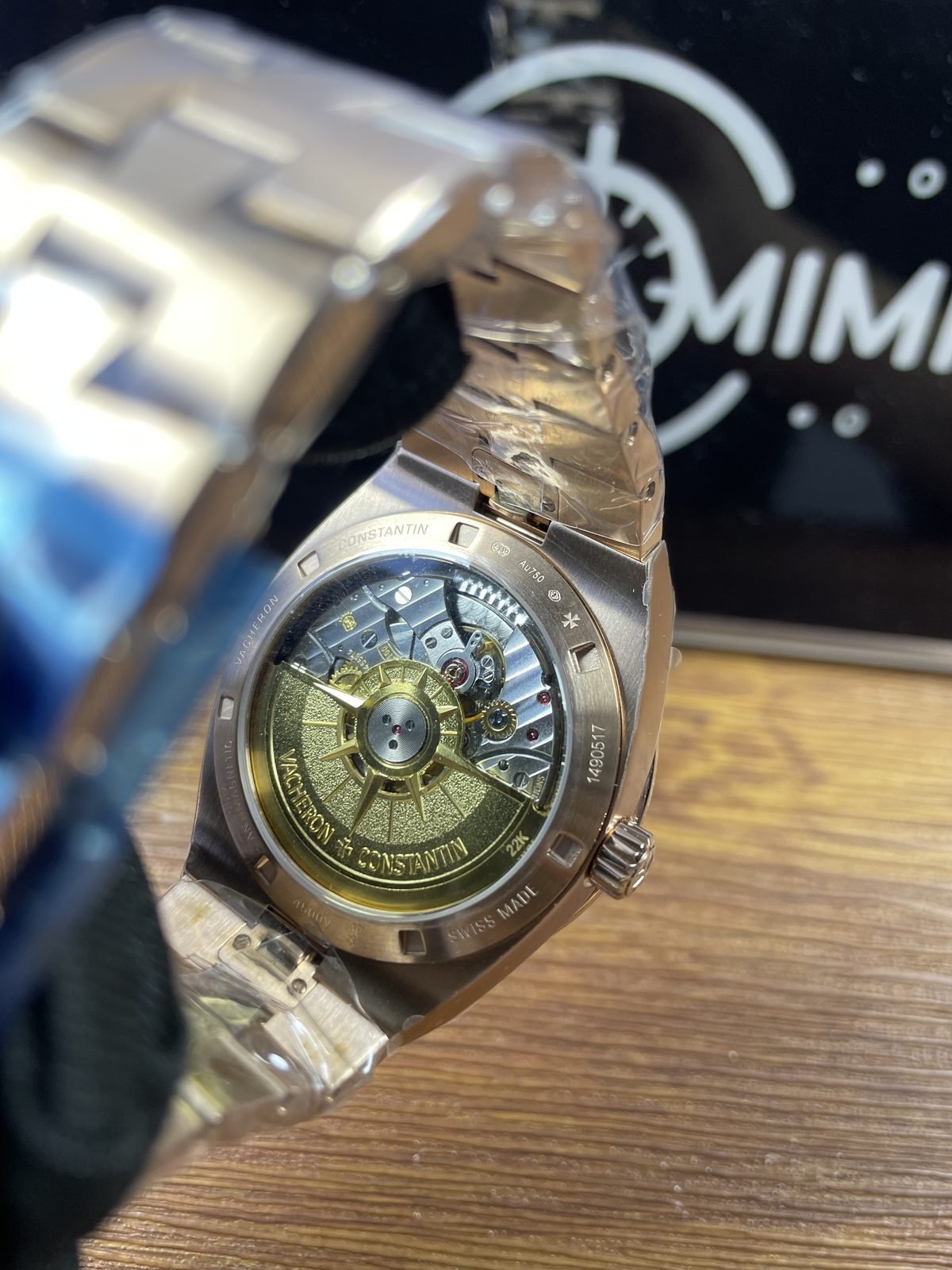 Vacheron Constantin Overseas 4520V-210R-B705 replica watch QC detail image 10