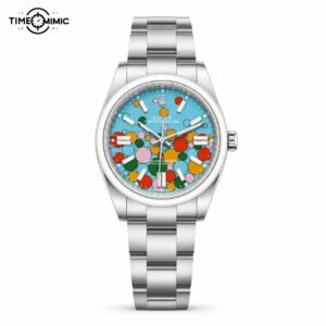 Rolex Oyster Perpetual Celebration Turquoise replica watch