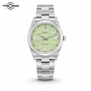 Rolex Oyster Perpetual Pistachio Green replica watch
