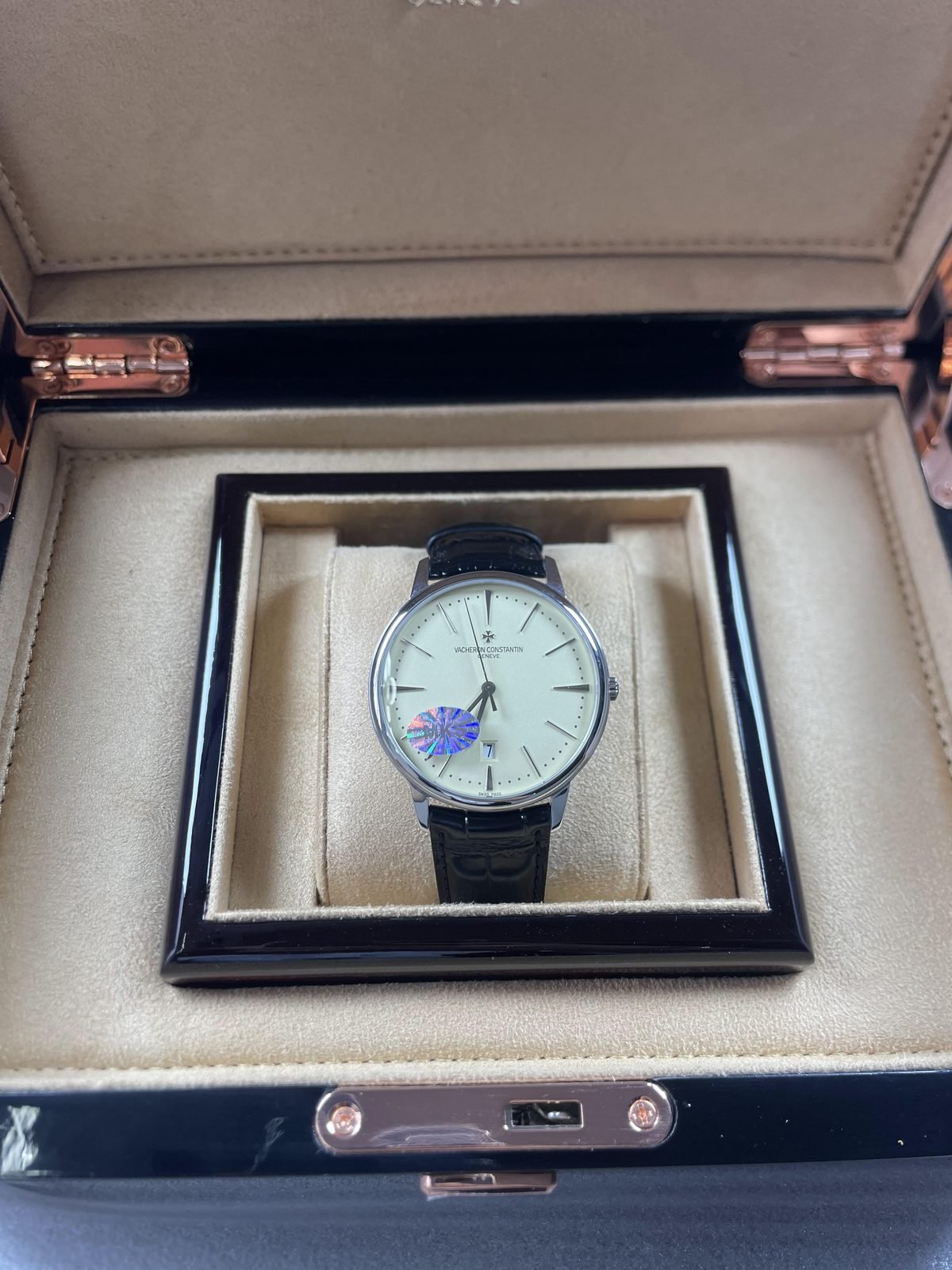 Vacheron Constantin Patrimony 85180-000G-9230 replica watch QC detail image 2