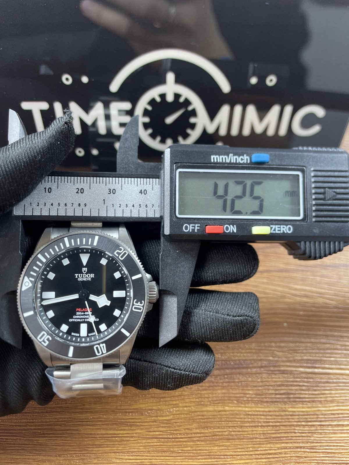 Tudor Pelagos 25407N replica watch QC detail image 5