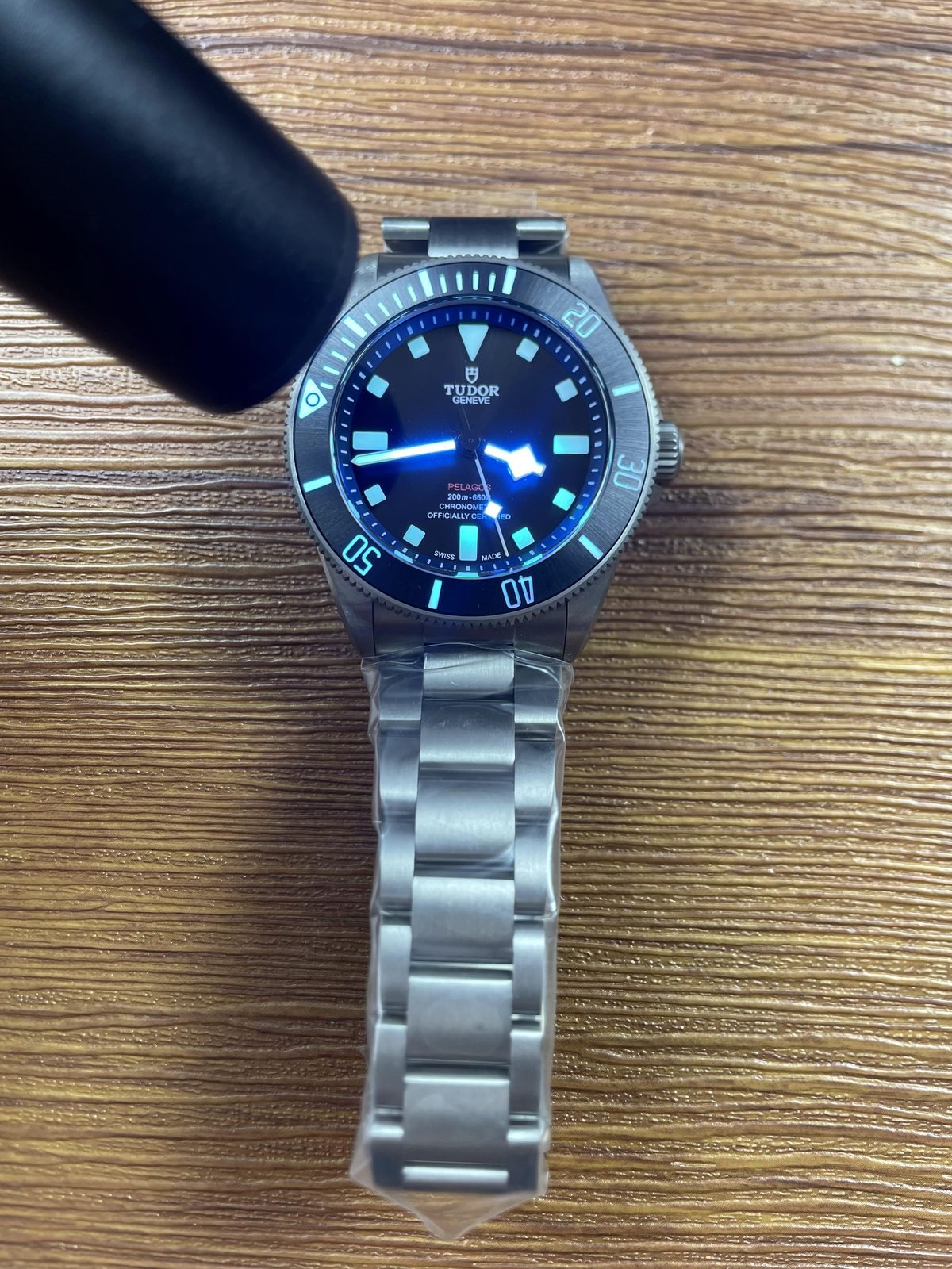 Tudor Pelagos 25407N replica watch QC detail image 7