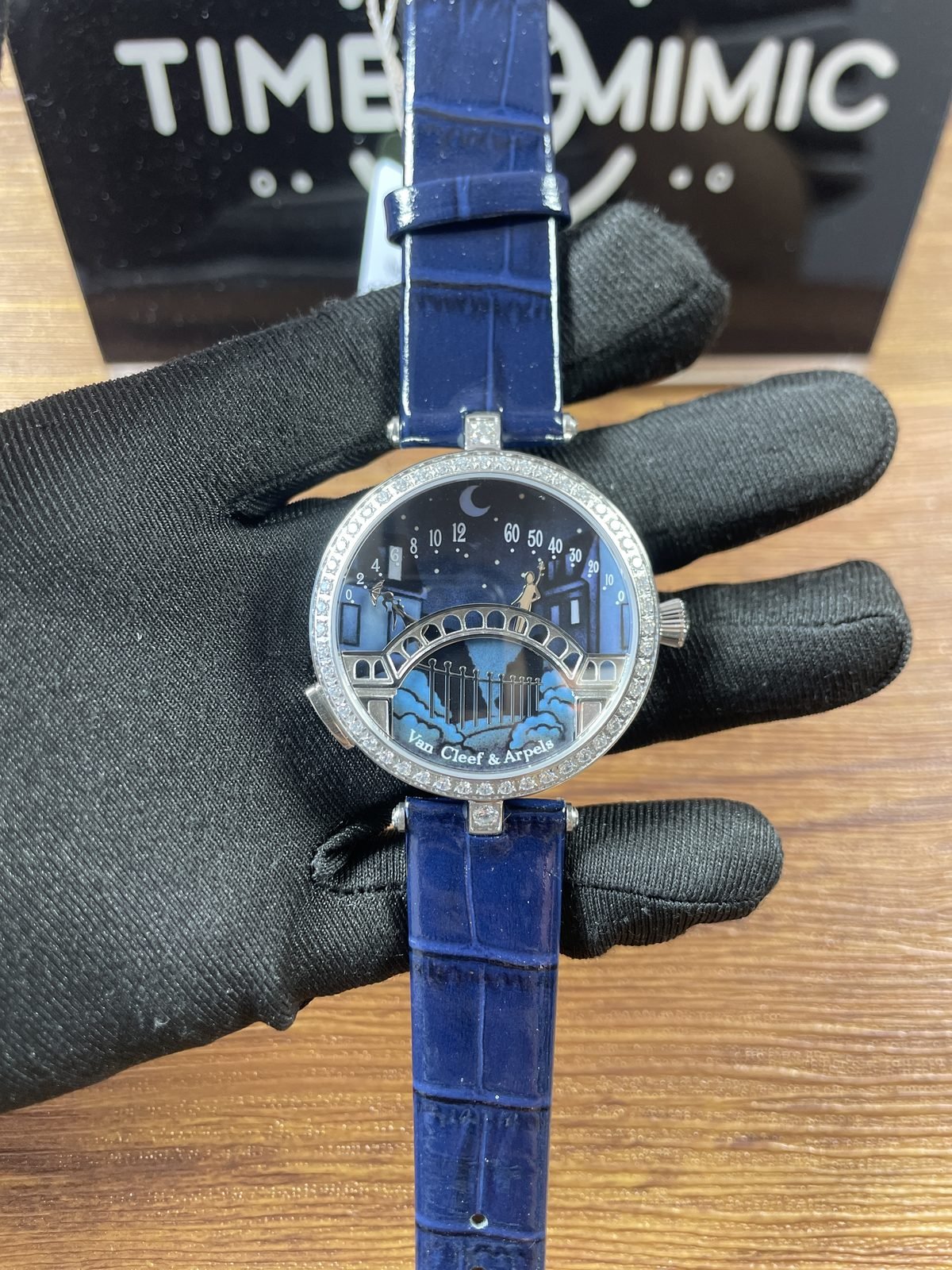 Van Cleef & Arpels Poetic Complications VCARN9V100 replica watch QC detail image 2