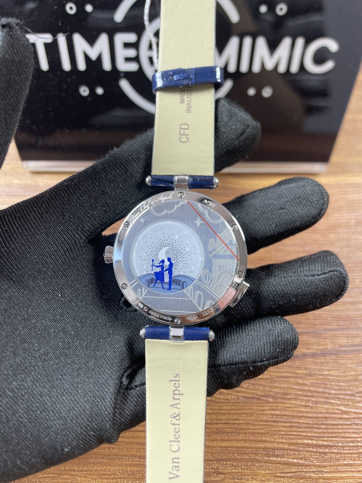 Van Cleef & Arpels Poetic Complications VCARN9V100 replica watch QC detail image 5