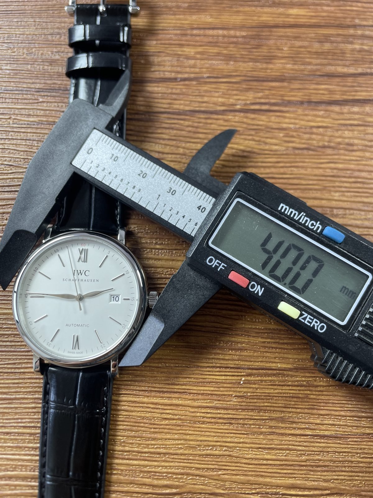 IWC Portofino IW356501 replica pictured case span about 40.0 millimetres