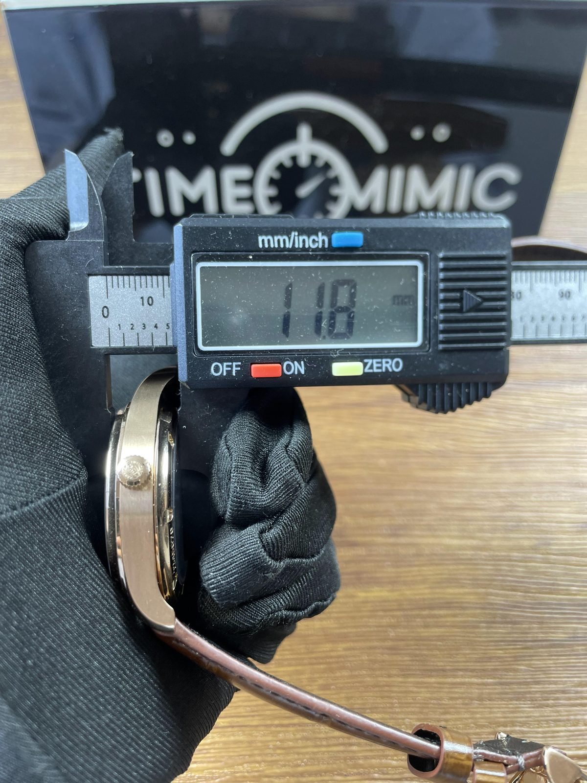 IWC Portugieser IW358306 replica pictured thickness about 11.8 millimetres